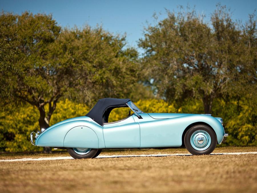  Jaguar XK120 Alloy Roadster 1948 года  (фото 40 из 59)